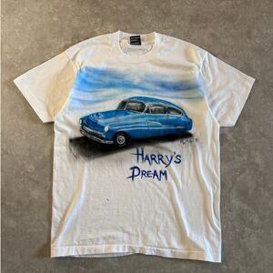 90s Vintage Airbrush Car T Shirt Size L